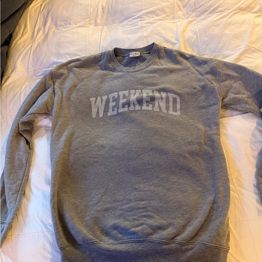 Gray Weekend Women’s Sweatshirt